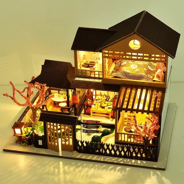 Casa em Miniatura Montável Jardim Japonês - Image 6