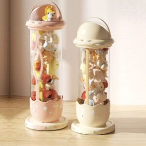 Tubo de Armazenar Brinquedos com Rodinha e Ziper